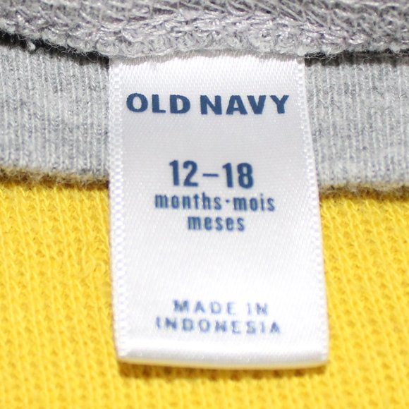 🌈Old Navy Toddler Boy Sweater Grey - (12-18 M) - Picture 6 of 6